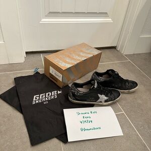 Size 37 Golden Goose Superstar Sneakers